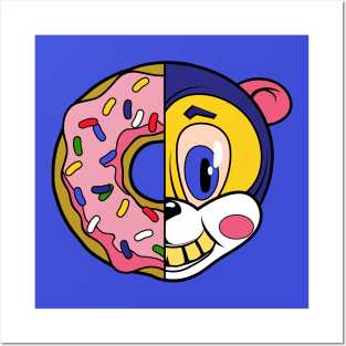 Hazel Donut Posters and Art